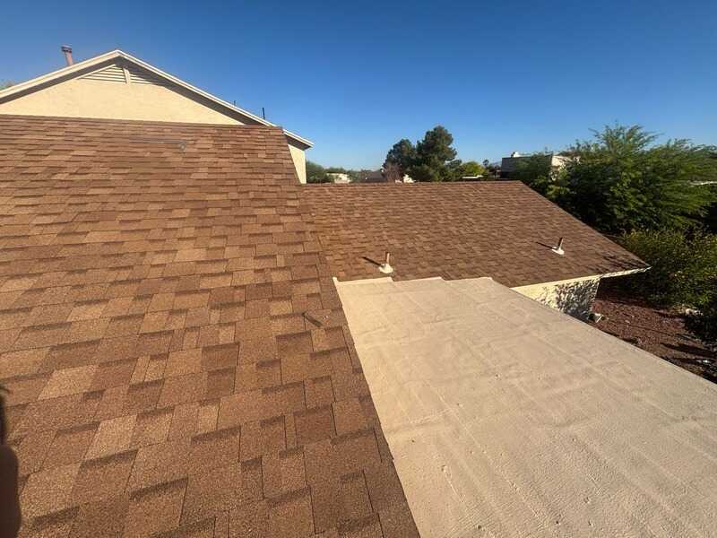 Flat roof coating in Tucson