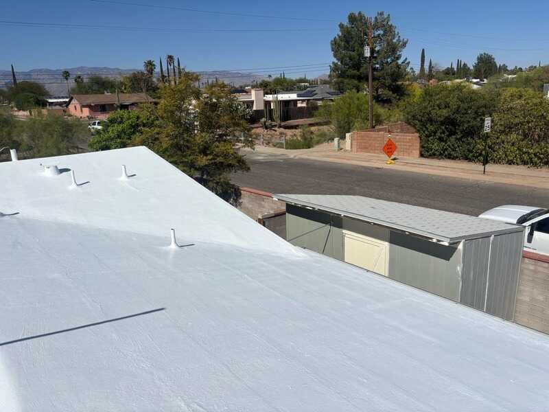 Tile roof project in Tucson