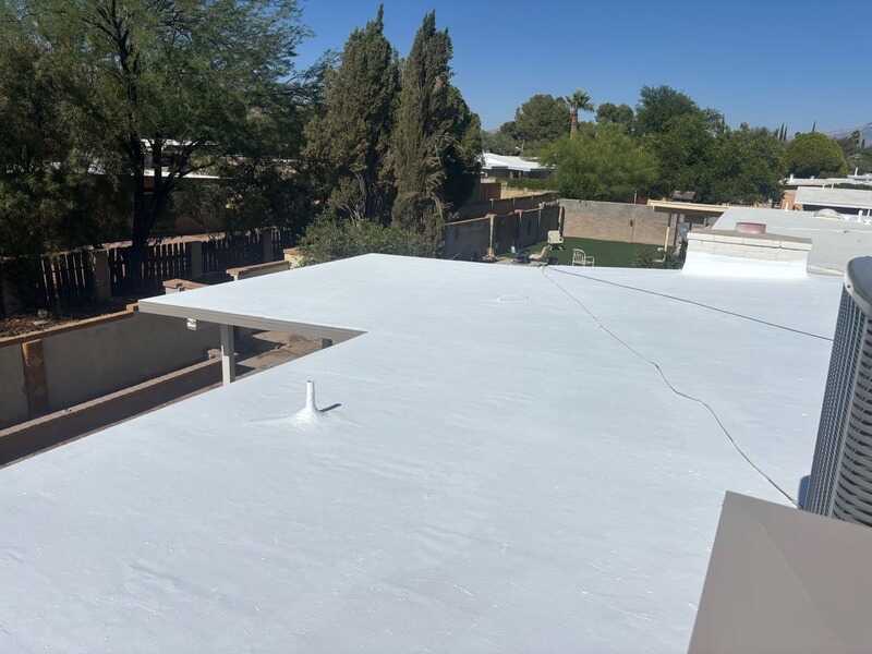 New roof, freshly completed