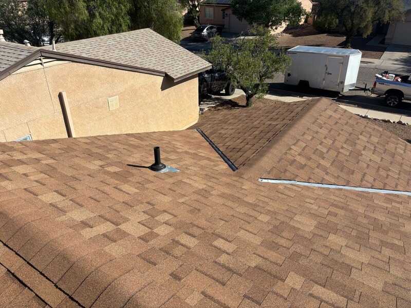Tile roof project in Tucson