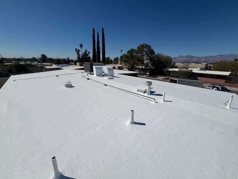 Kingdom Recovery Roofing completed roof in Tucson