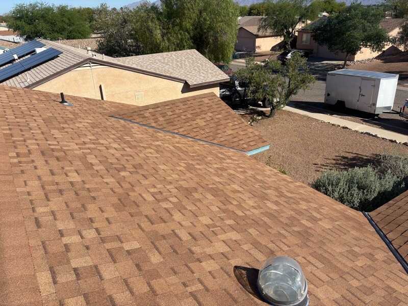 New roof, freshly completed